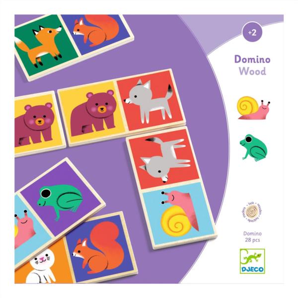 Juegos Educativos Domino Wood Fsc