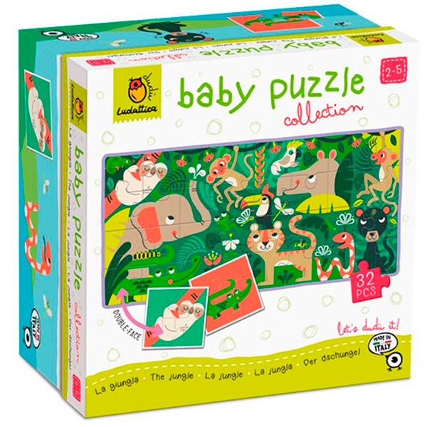 Puzzle Bebé La Jungla Baby Collection Ludattica
