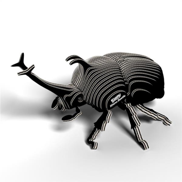 Puzzle 3D Escarabajo Rinoceronte Eugy Dodoland