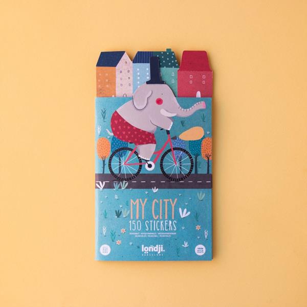 Pegatinas Mi Ciudad Londji Actividades Stickers