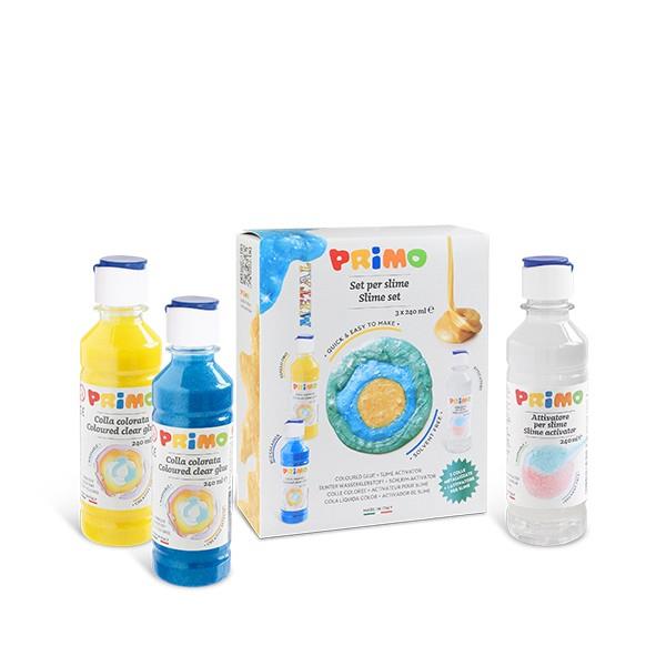Set De Slime Con 2 Colores Metalizados + 1 Activador