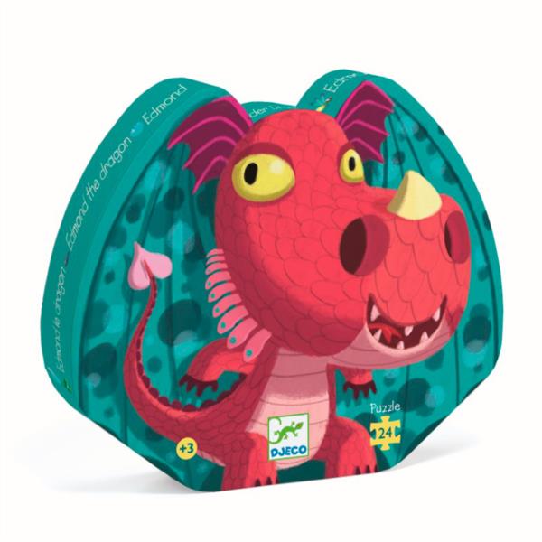 Puzzle Silueta Edmond El Dragón 24 Piezas