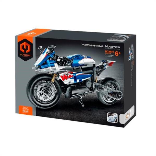 Motocicleta Azul 542 piezas - iMMaster
