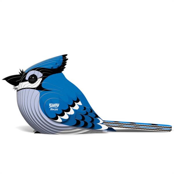 Puzzle 3D Arrendajo Azul Eugy Dodoland