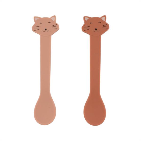 Cucharas Silicona Trixie Gato 2 Unidades