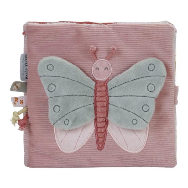 Libro Blandito De Actividades Mariposa Rosa