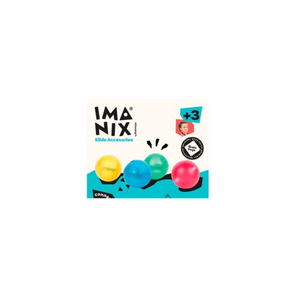 Braintoys Imanix Accesorio Tobogan 4 Imaballs Led
