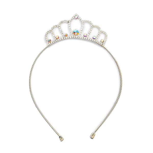 Diadema Tiara con Diamantes Accesorio Disfraz
