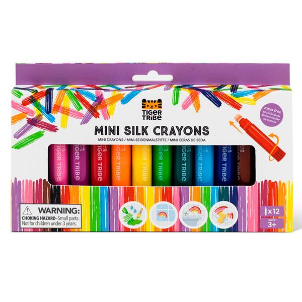 Mini Silk Crayons Ceras Sedosas Tiger Tribe
