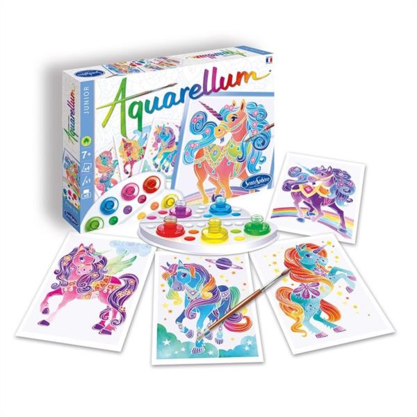 Aquarellum Unicornios Acuarelas