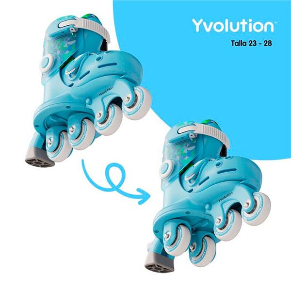 Patines Twista Azul Talla 23-28 Yvolution