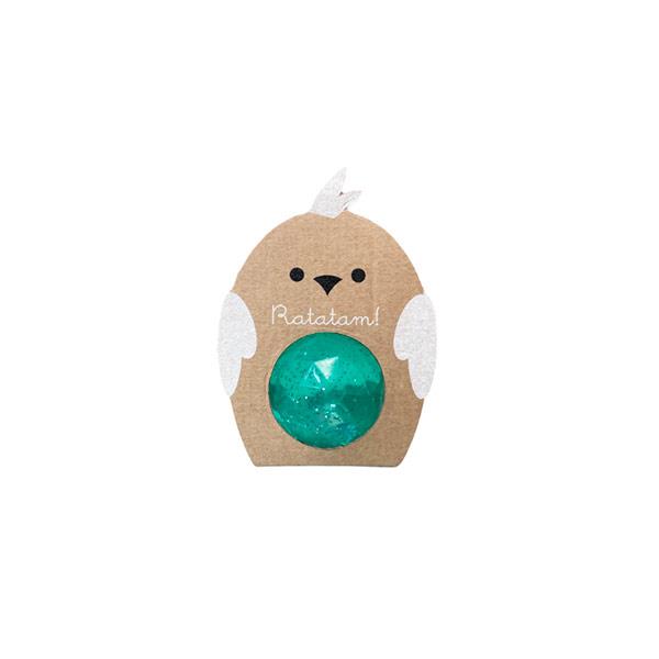 Pelota Saltarina Ratatam Pajaro Verde 42mm