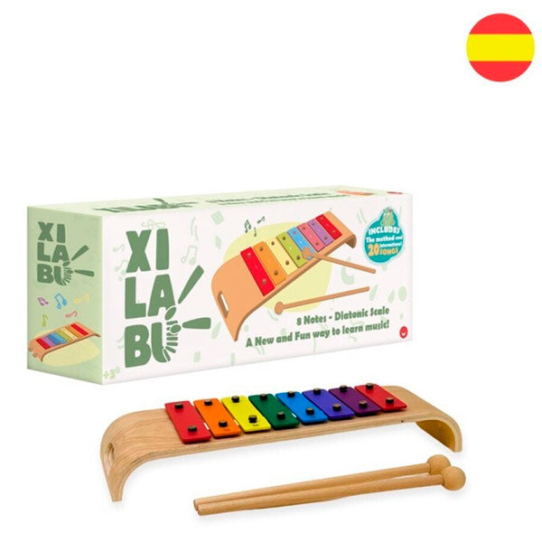 Xilabú 8 Tones Xilófono Por Colores