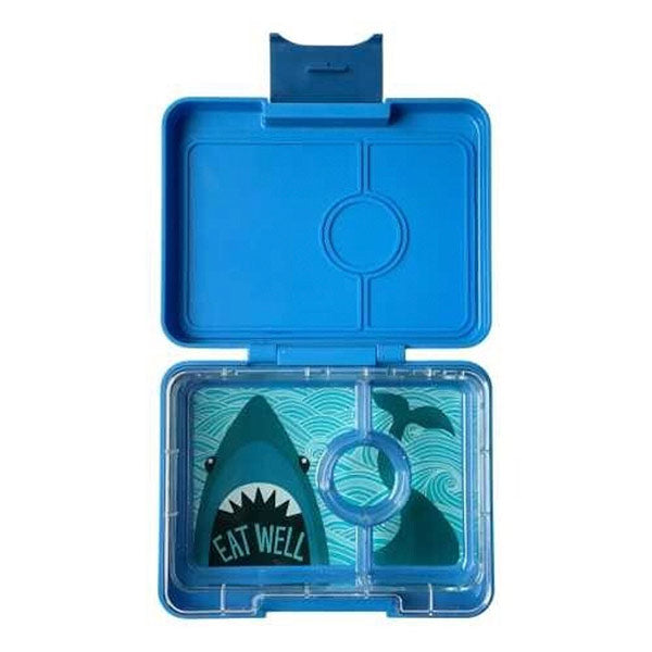 Yumbox Snack Surf Blue Shark 3 Compartimentos