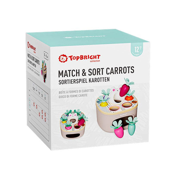 Zanahorias Encajables Colores y Tamaños TopBright