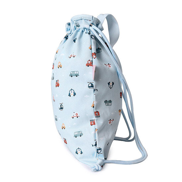 Mochila Saco Tela City Cars Tutete
