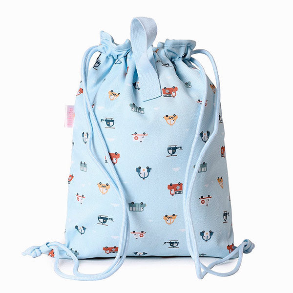 Mochila Saco Tela City Cars Tutete