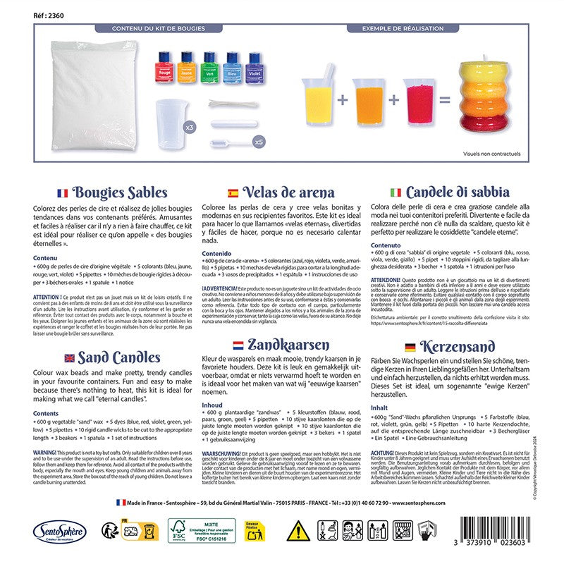 Taller Velas de Arena