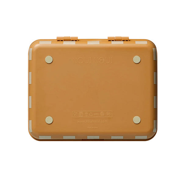 Caja Almuerzo 3 Bandejas Extraíbles Mustard Noui Nou
