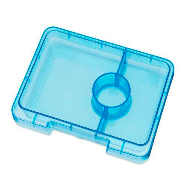 Yumbox Snack Glitter Azul 3 Compartimentos