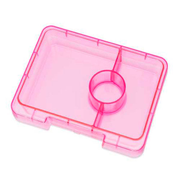 Yumbox Snack Glitter Rosa 3 Compartimentos