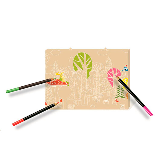 Colores Caja Colores Grande Djeco 88 piezas