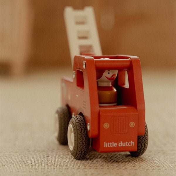 Camión de Bomberos Little Dutch Madera