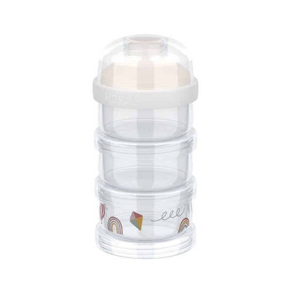 Contenedor Leche en Polvo Little Dutch Arcoíris 3 piezas