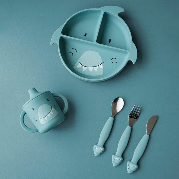 Bol De Silicona Con Ventosa Mr Shark Trixie