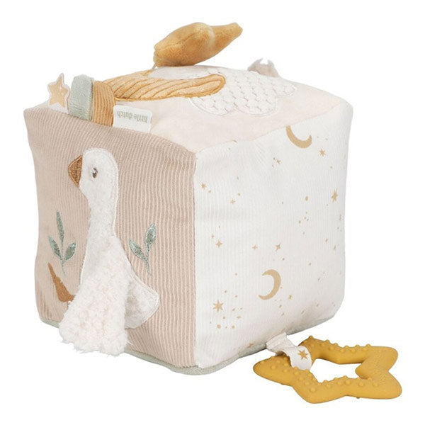 Cubo Blandito Actividades Newborn Natural Little Dutch