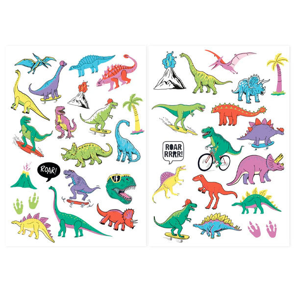 30 Tatuajes Temporales Dino Crush