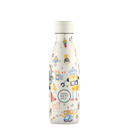 Botella Termo Messy Robots 350ml - Cool Bottles