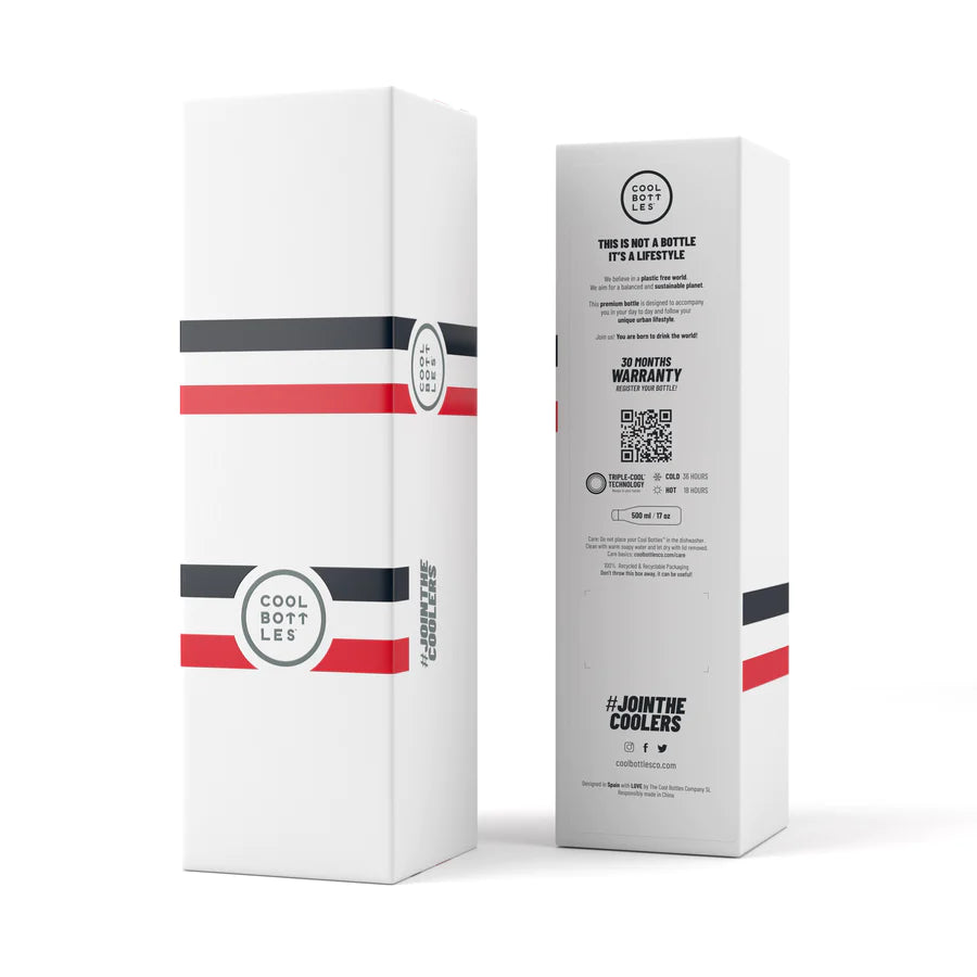 Botella Termo Adulto White 500ml - Cool Bottles