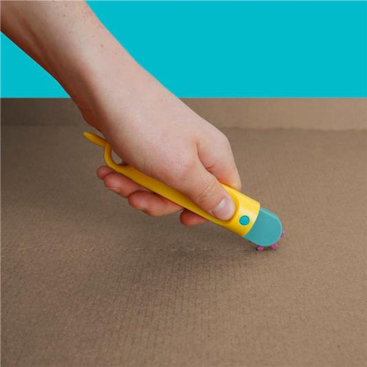 Marcador Roller De Plegado Con Punzón Makedo Crear Con Cartón