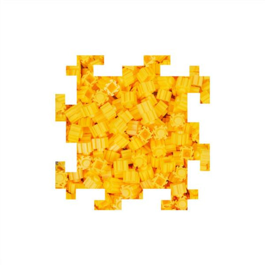 Bloques Pix Brix 500 Piezas Color Amarillo Medium Series Pixel Art