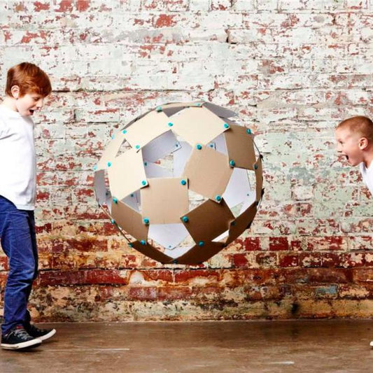 Discover Kit De 126 Piezas Makedo Crear Con Cartón