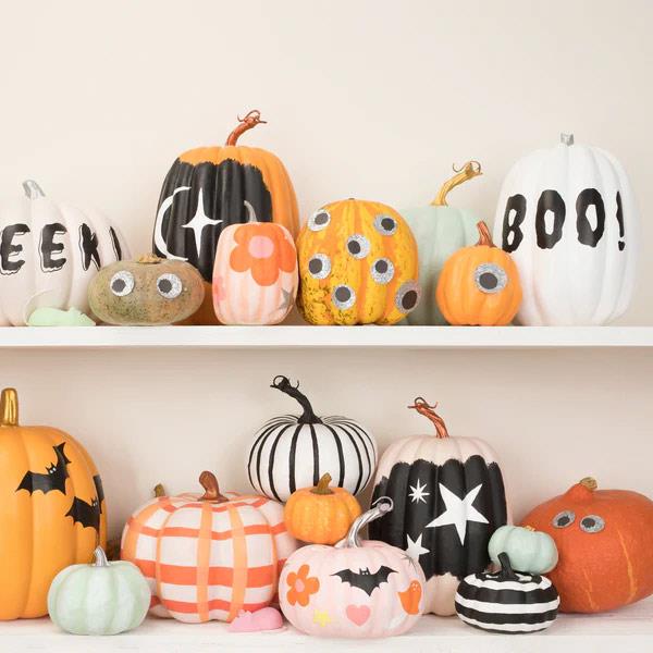 Set Decoración Calabazas Halloween MeriMeri