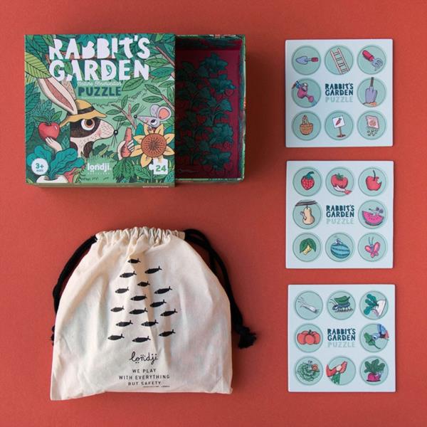 Puzzle Rabbit's Garden Londji