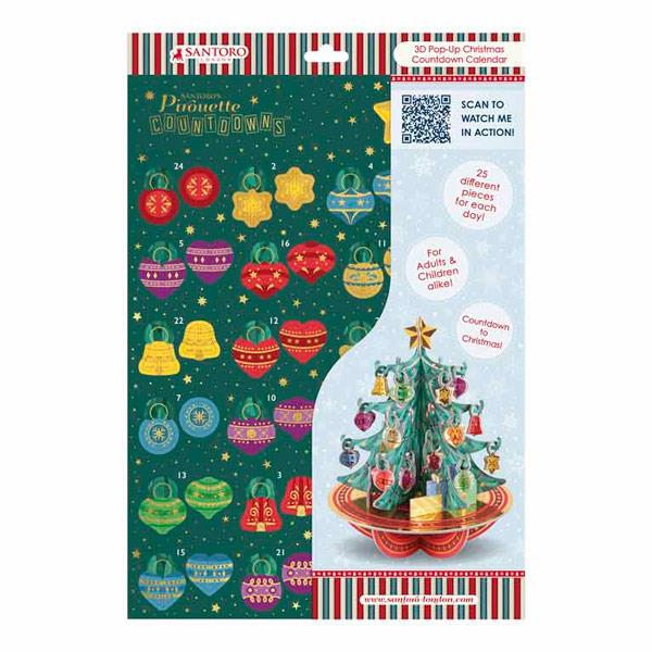 Calendario Adviento Piruettes Árbol Para Montar