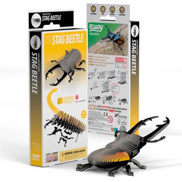 Puzzle 3D Ciervo Volante Eugy Dodoland