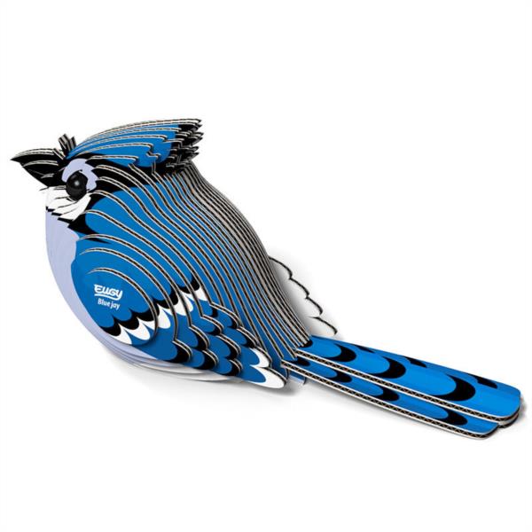 Puzzle 3D Arrendajo Azul Eugy Dodoland