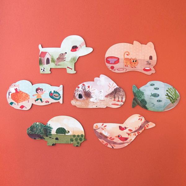 Puzzle I Love My Pets Mascotas Londji