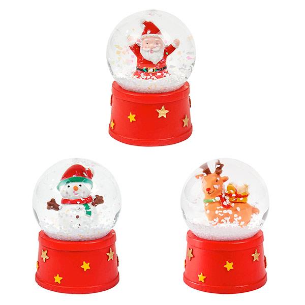 Bola de nieve Navidad