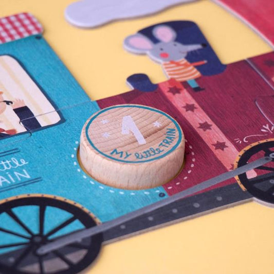 Puzzle My Little Tren - Mi Pequeño Tren Londji