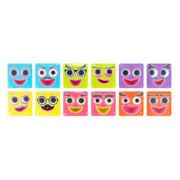 Bloques Meli Emoti Happy 12 Piezas