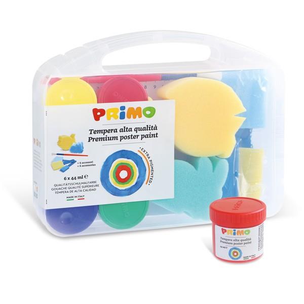 Conjunto De Temperas - Pintar Con Esponjas