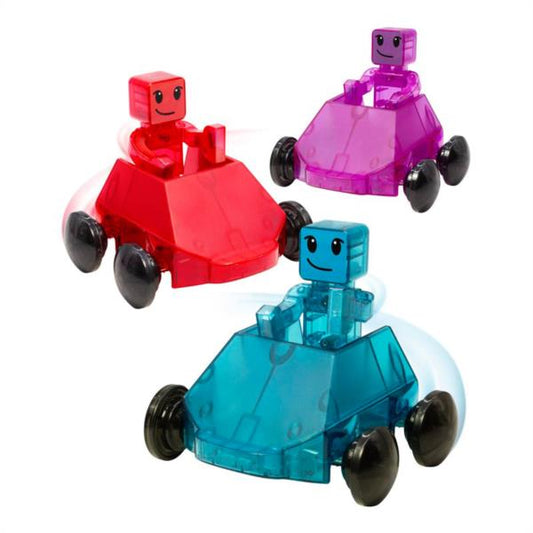 MagnaTiles Coches Dashers 6 Piezas