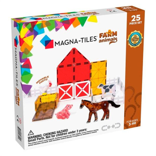 MagnaTiles Animales Granja 25 Piezas