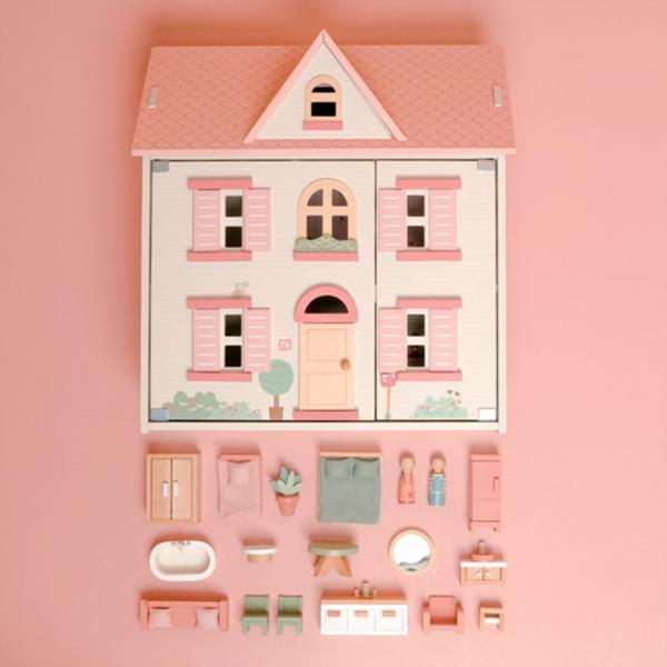 Casa De Muñecas Madera Fsc Little Dutch