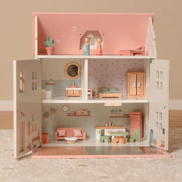 Casa De Muñecas Madera Fsc Little Dutch